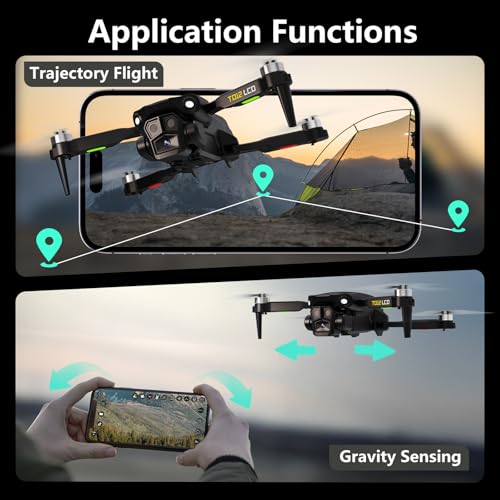Foldable Drone with Camera and LCD Screen Remote Control V6669