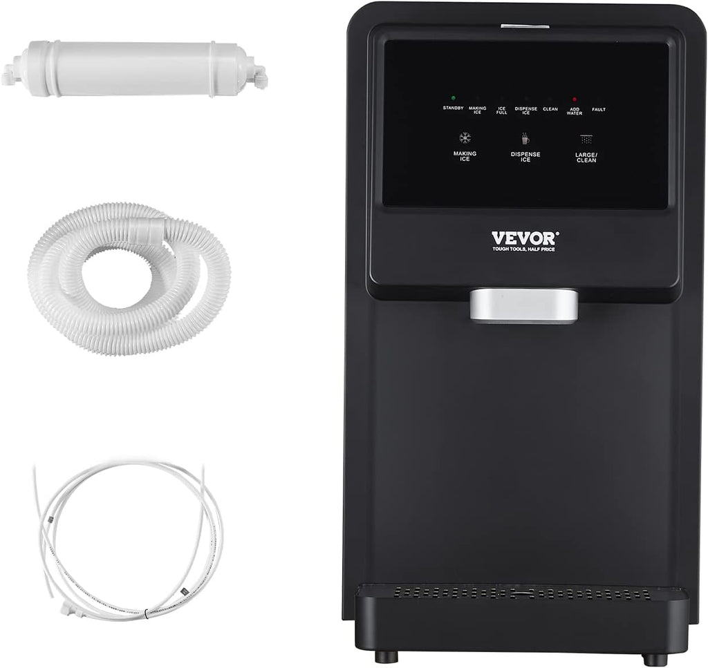 62lbs Countertop Nugget Ice Maker with Self-Cleaning O581523