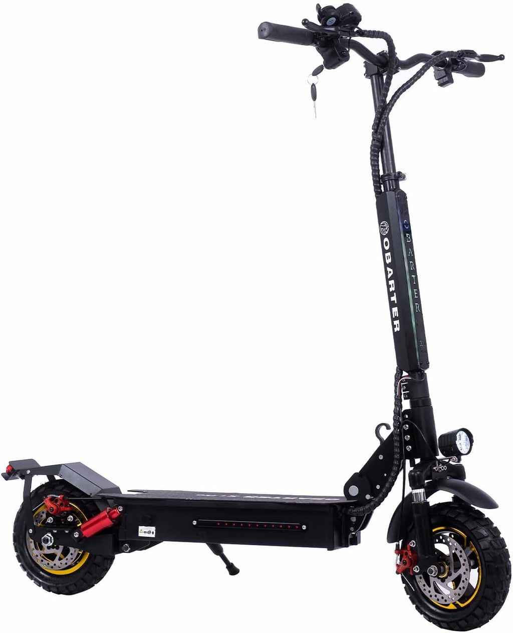 Foldable Electric Scooter 1000W Rear Drive Off-Road 10" Vacuum Tire 48V 21AH Battery B640