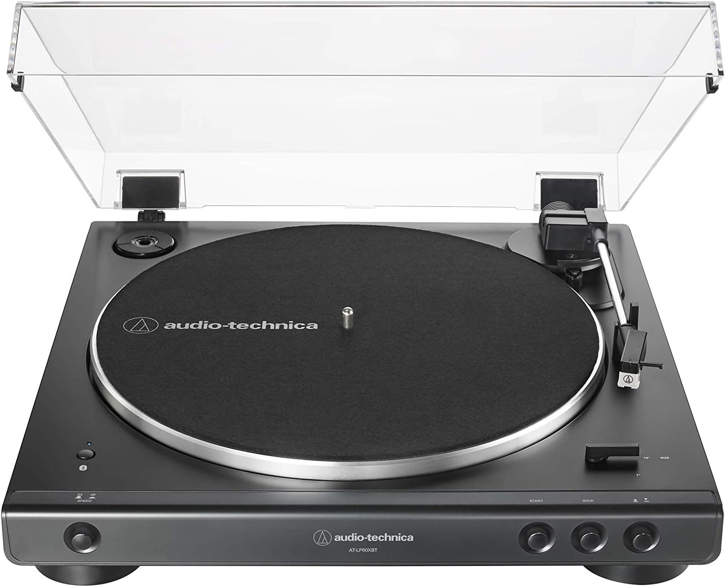 Fully Automatic Bluetooth Belt-Drive Stereo Turntable, Black L734113