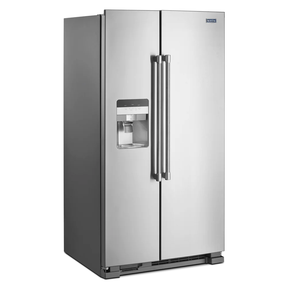 36" Wide 24.5 Cu. Ft. Side By Side Refrigerator Stainless Steel K48828