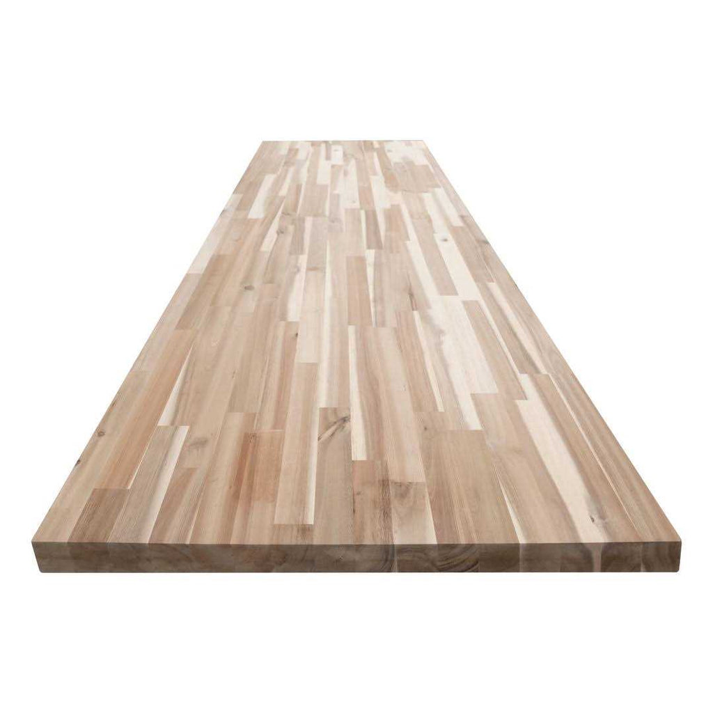 Acacia 6 Ft. L X 25 In. W X 1.5 In. T Unfinished Butcher Block Countertop With Eased Edge O246