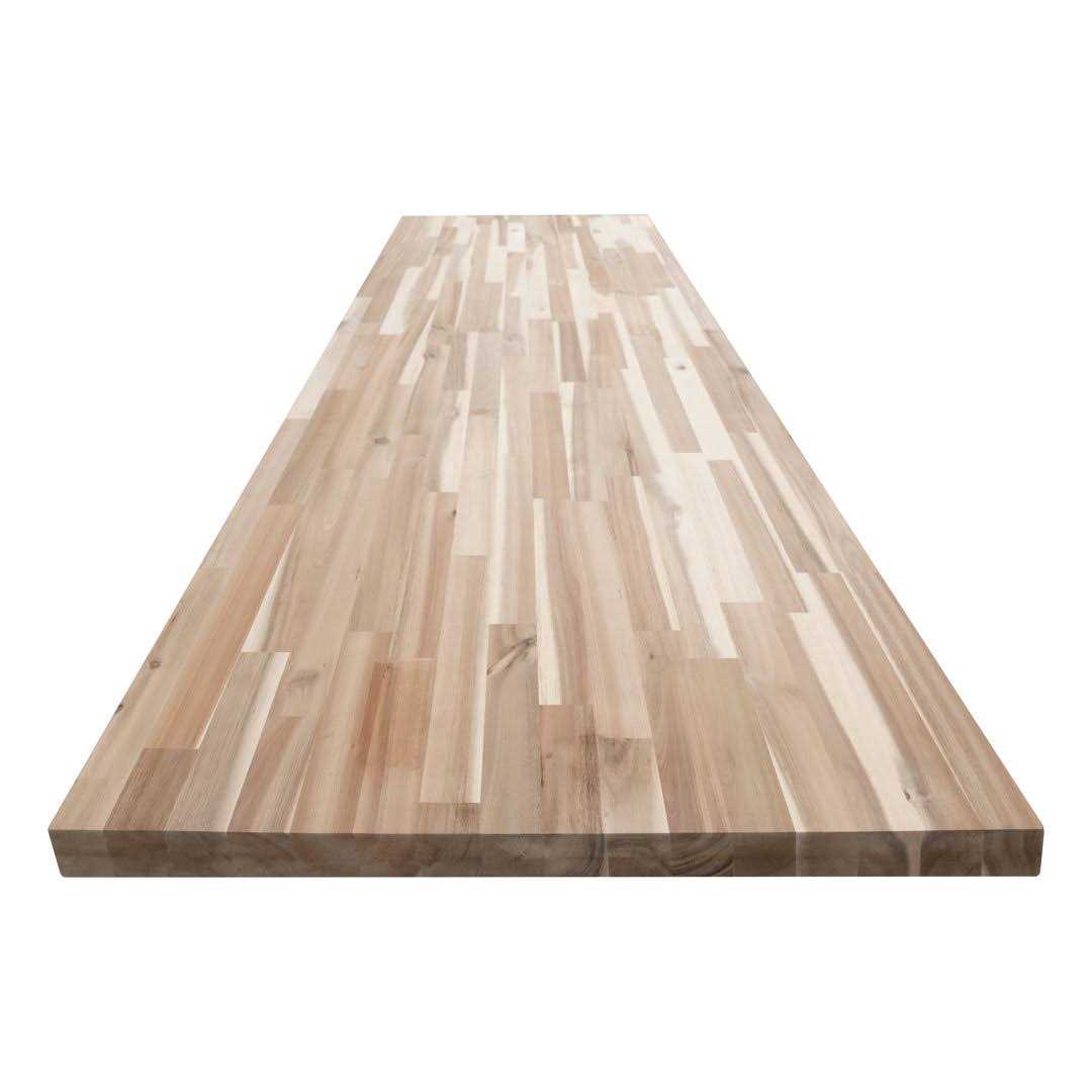Acacia 6 Ft. L X 25 In. W X 1.5 In. T Unfinished Butcher Block Countertop With Eased Edge O246