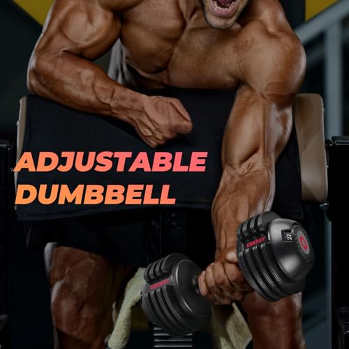 Adjustable Dumbbells with Anti-Slip Metal Handle W8697