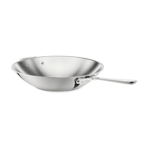 Stainless Steel 14-Inch Wok Y364