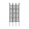 3 Pack Rustproof Metal Garden Trellis (White, Large) A26934