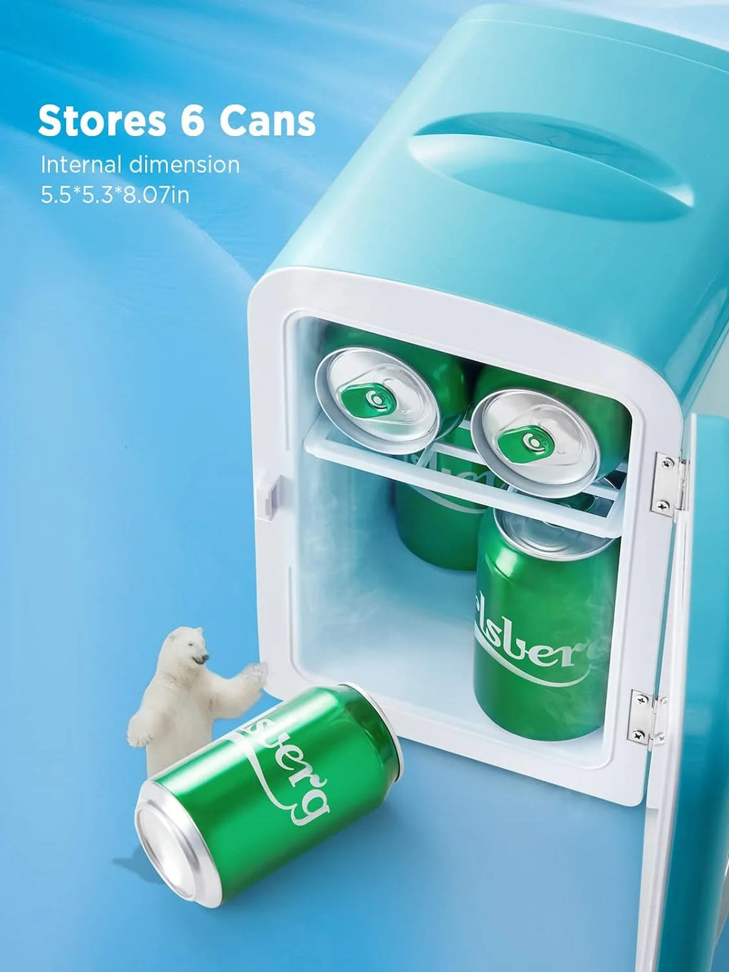 Teal Mini Fridge T408603