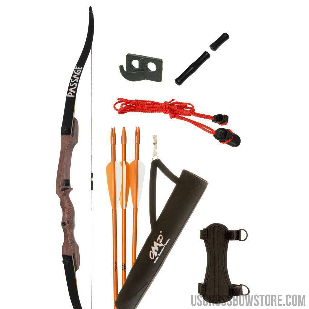 20-lb. 54x22 Recurve Bow Package J1296