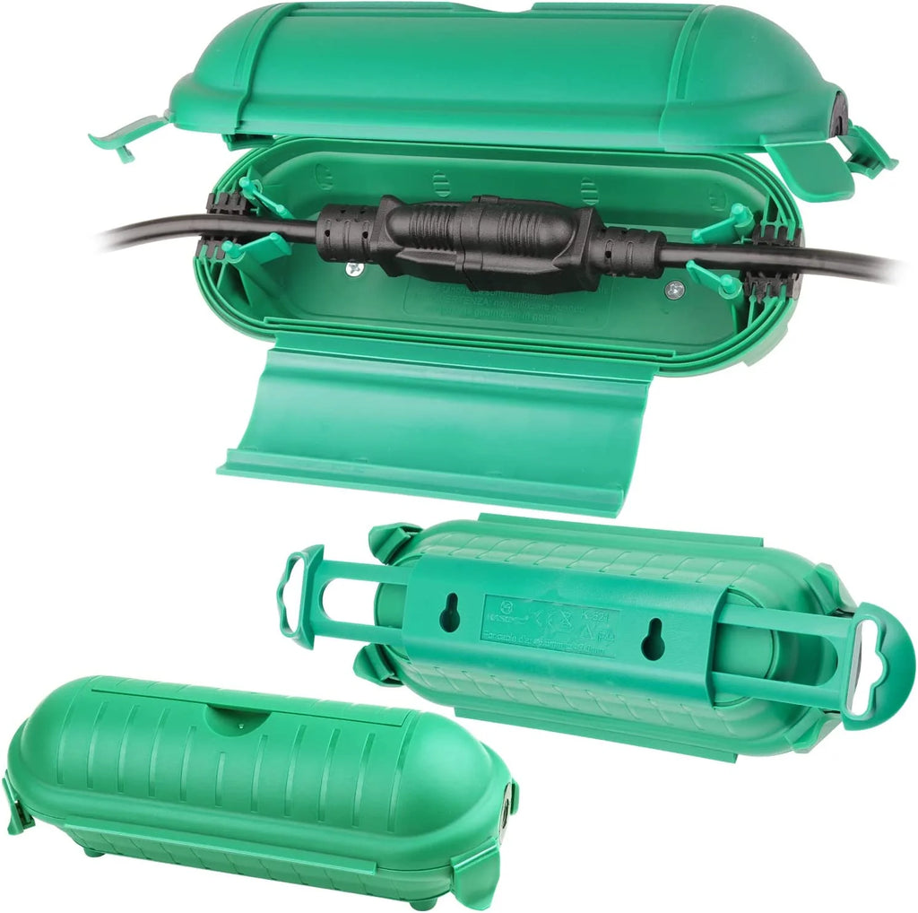 3 Pack Green Weatherproof Electrical Connection Box N491905