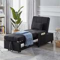 3-in-1 Adjustable Linen Sofa Bed D738581