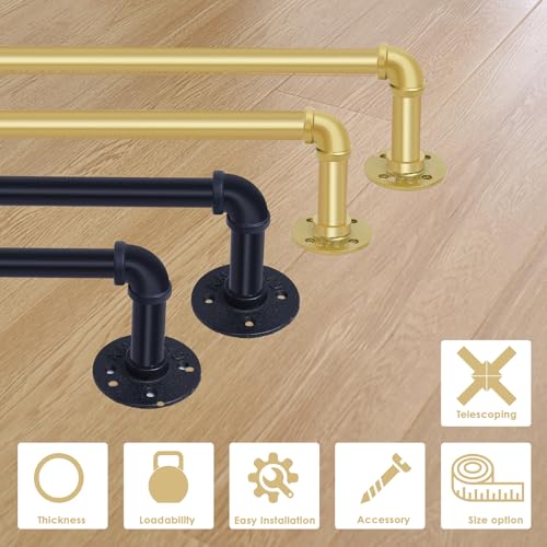 Black Curtain Rod B51808