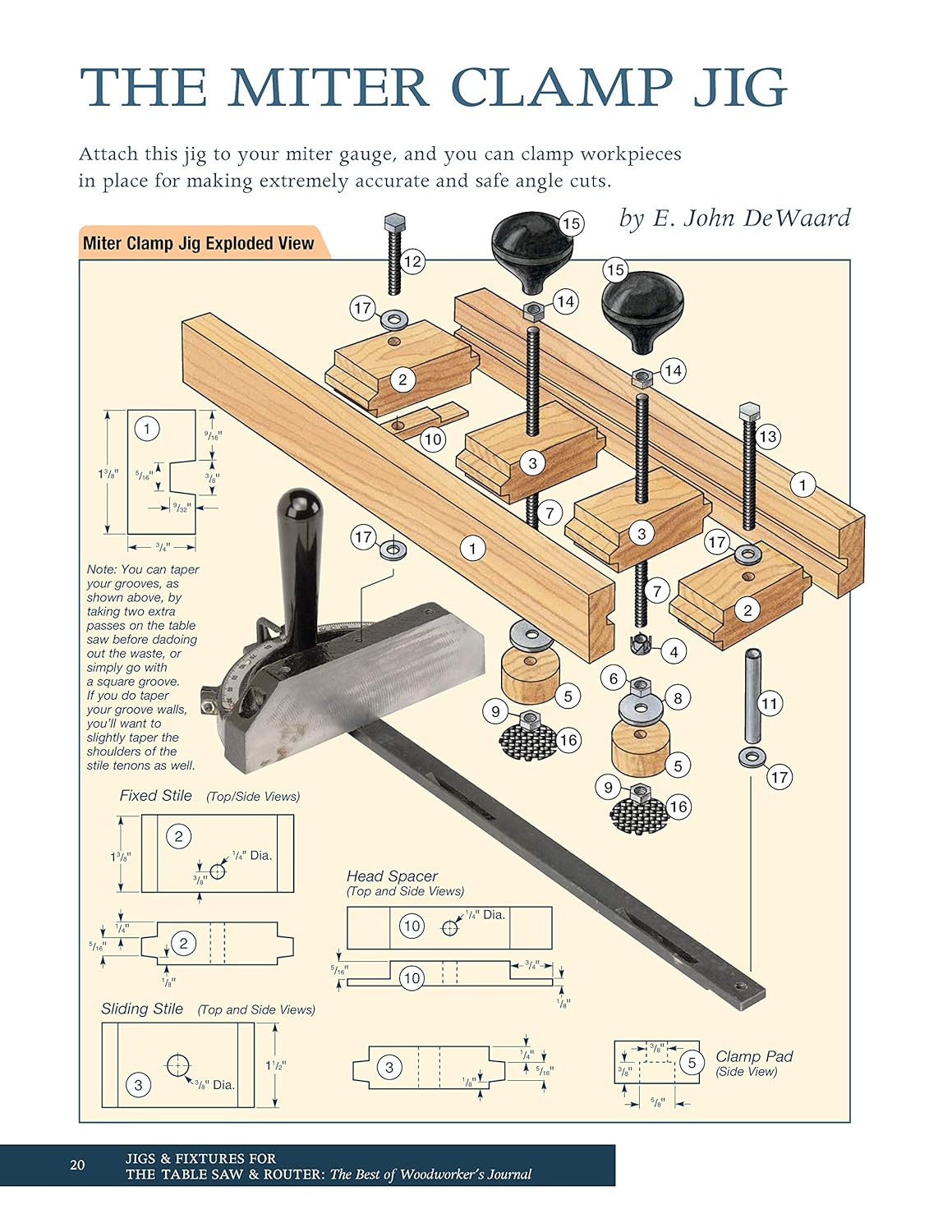 26 Innovative Designs for the Table Saw & Router H2900