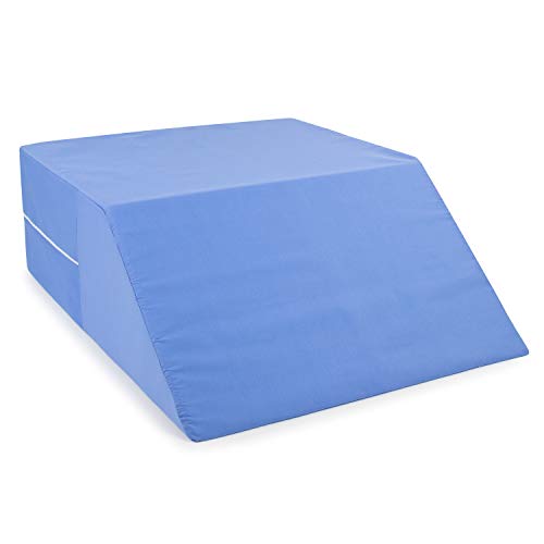 Blue 24 x 20 x 6 Incline Bolster Pillow U48796