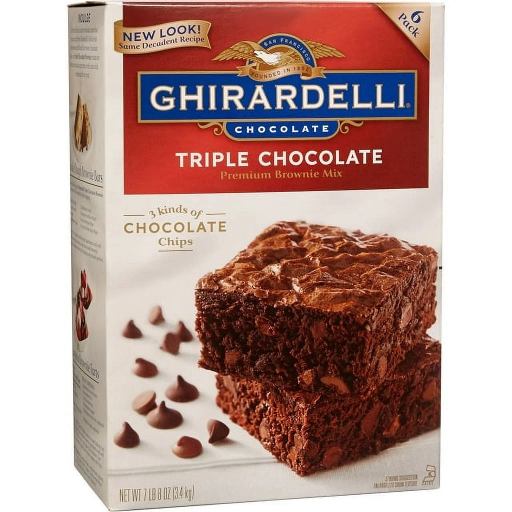 Triple Chocolate Brownie Mix, 6-Count R280409
