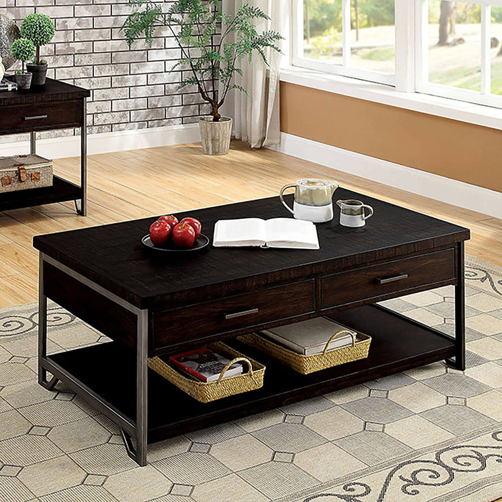Dark Oak Coffee Table S60918