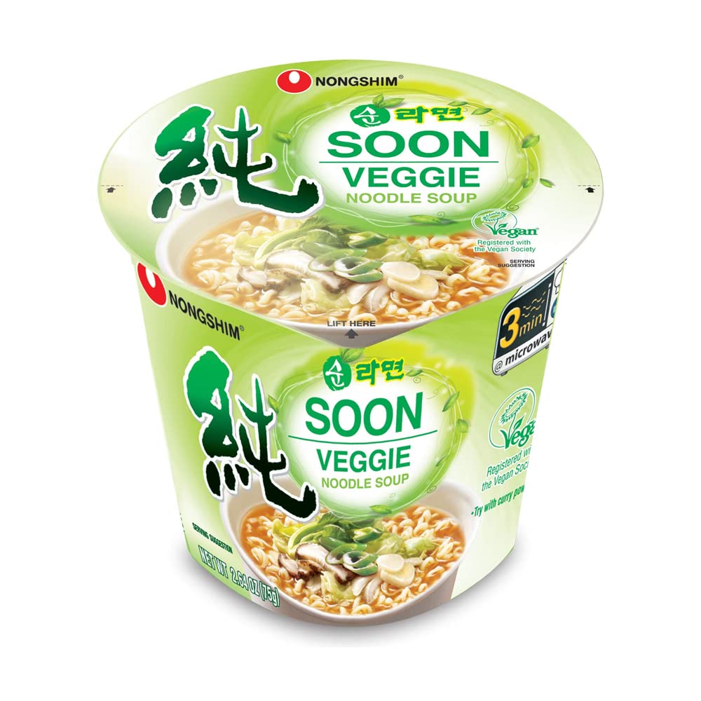6 Flavors Instant Noodle Soup Package D6181