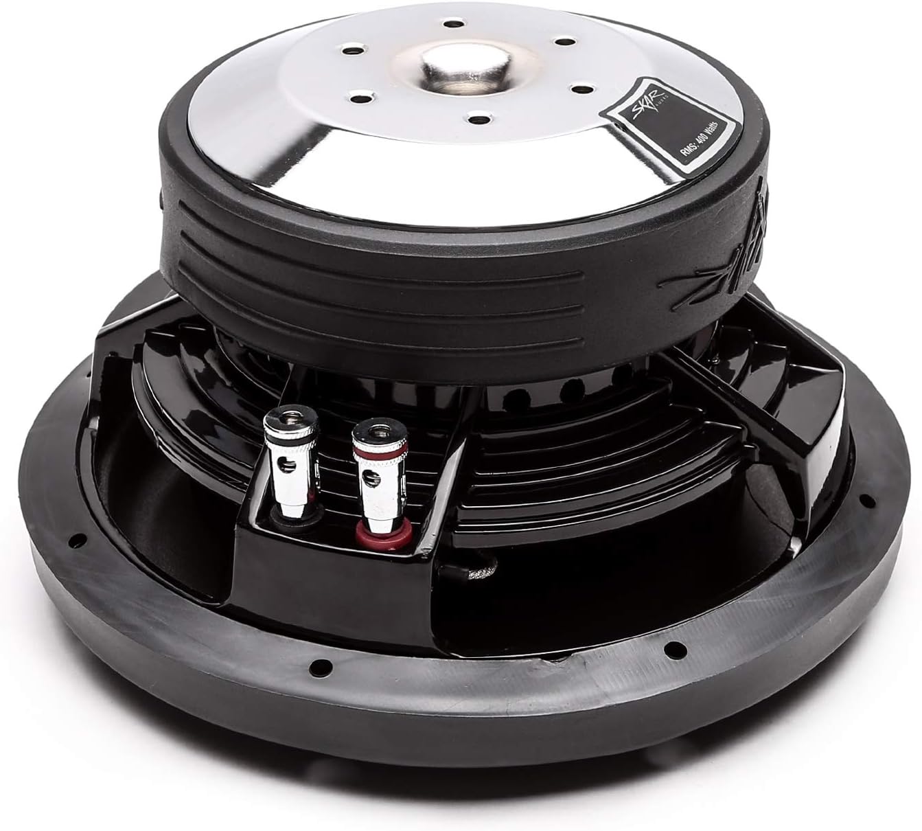 8 600W Dual 2 Ohm Shallow Mount Car Subwoofer M17047
