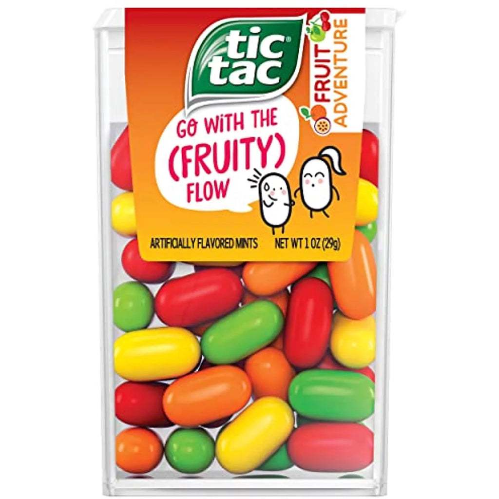 Fruit Adventure Hard Candy Mints, 1 Oz, 12 Count W478