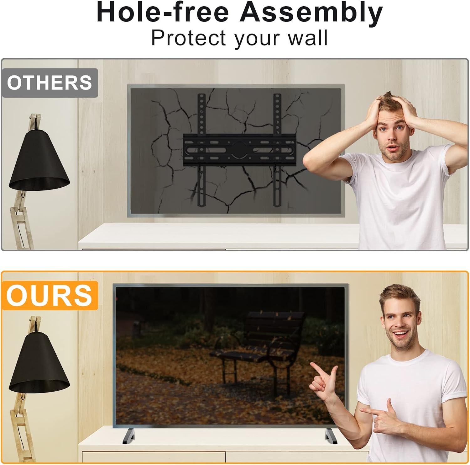 Replacement Legs for 40 43 Inch TV N89143
