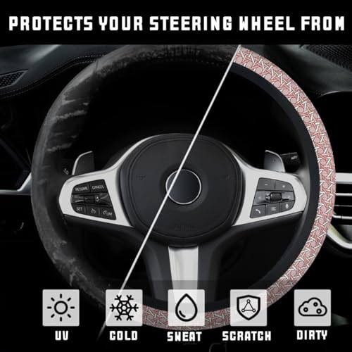 15 Inch Anti-Slip Breathable Elastic Steering Wheel Cover N7111