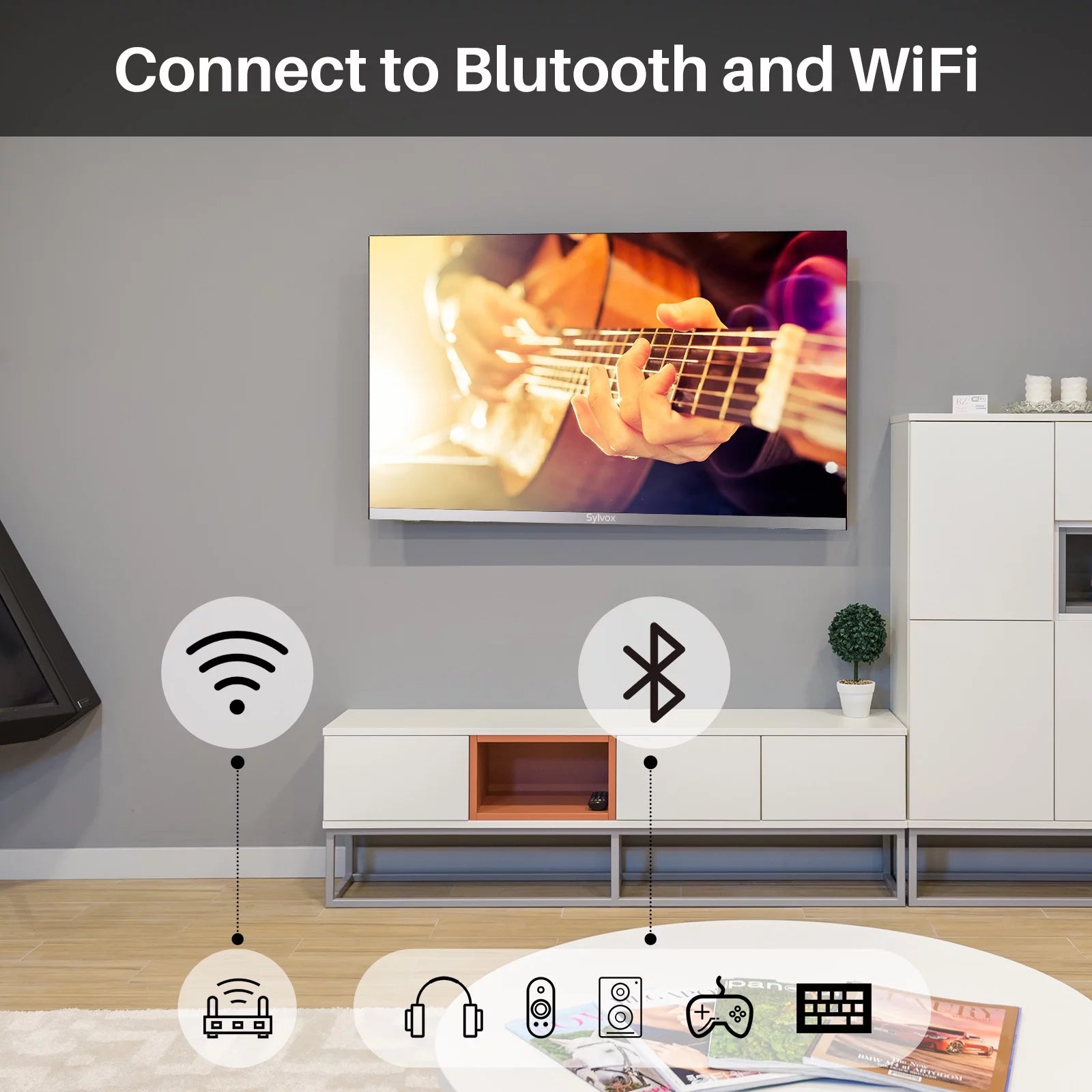24 inch 12 Volt RV TV with Built-in DVD Player I13903