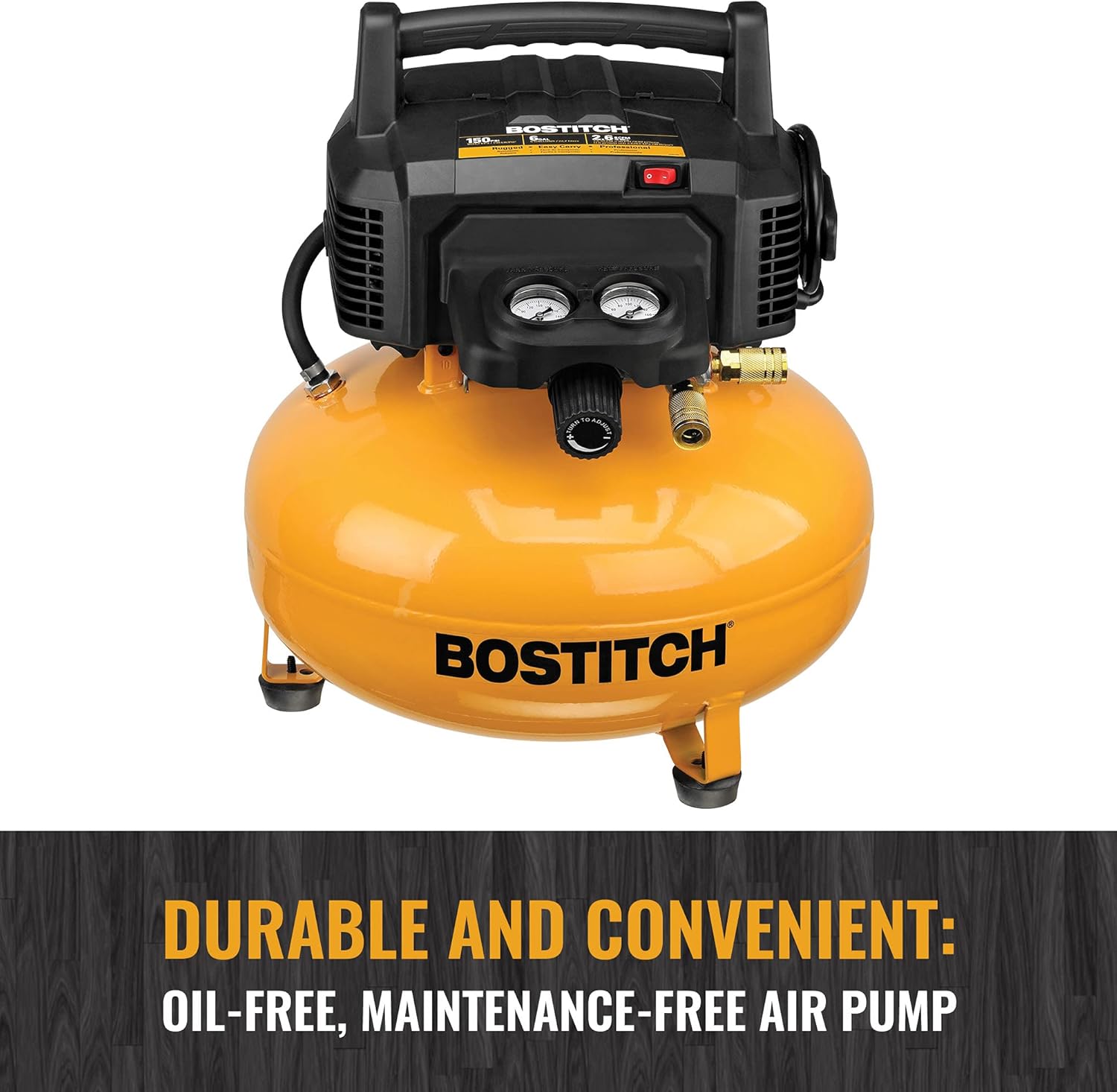 6 Gallon 150 PSI Oil-Free Air Compressor Kit Z72197