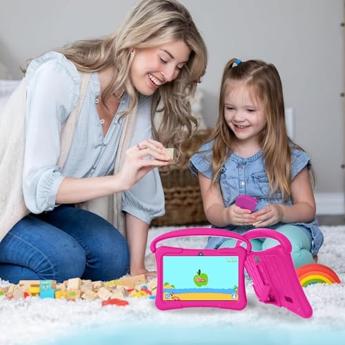 7 inch Android Tablet with 32GB, Shockproof Case Pink H58214