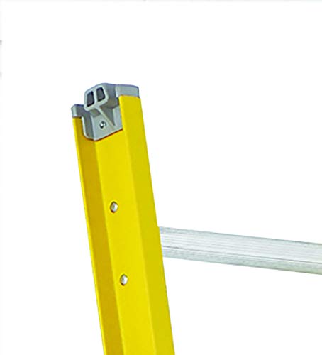 16-foot Fiberglass Extension Ladder, 375-Pound Load Capacity, Type IAA E3085
