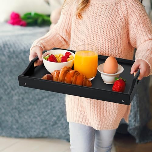 Bamboo Breakfast Bed Tray with Folding Legs O67660