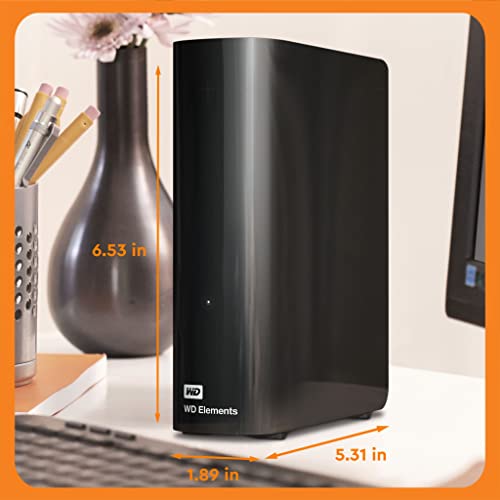 22TB External Hard Drive USB 3.0 Black Z733