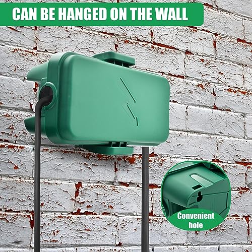 Small Weatherproof Electrical Connection Box (6 x 3.5 x 2.8 inch), Black Z3985