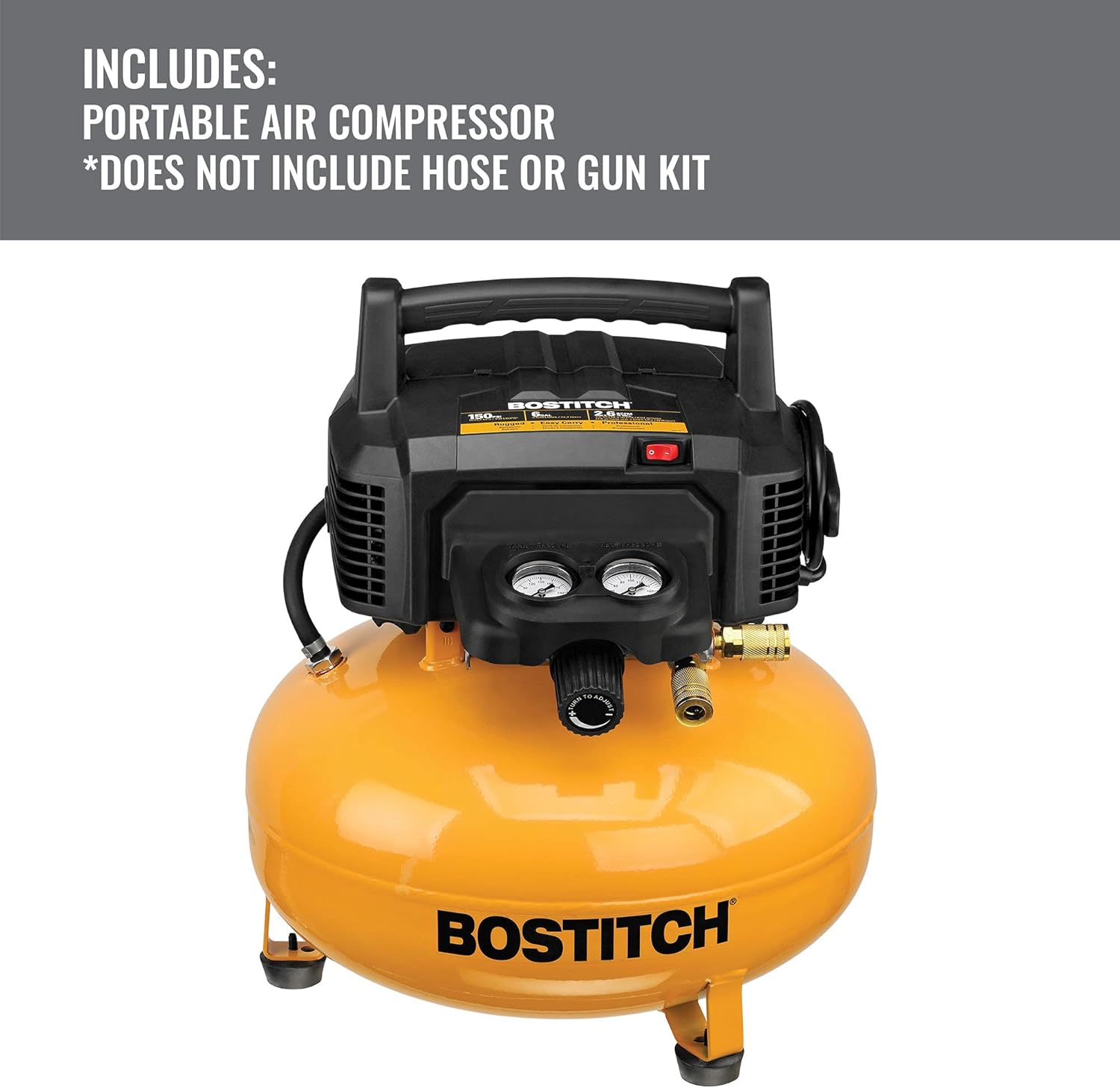 6 Gallon 150 PSI Oil-Free Air Compressor Kit Z72197