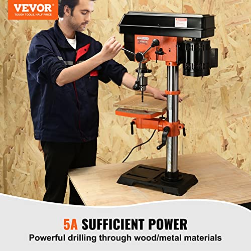 12 in Variable Speed Cast Iron Benchtop Drill Press W446857