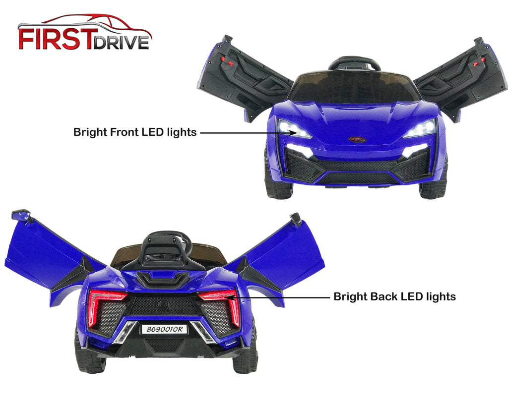 Blue 12V Electric Ride on Car with Remote B27585