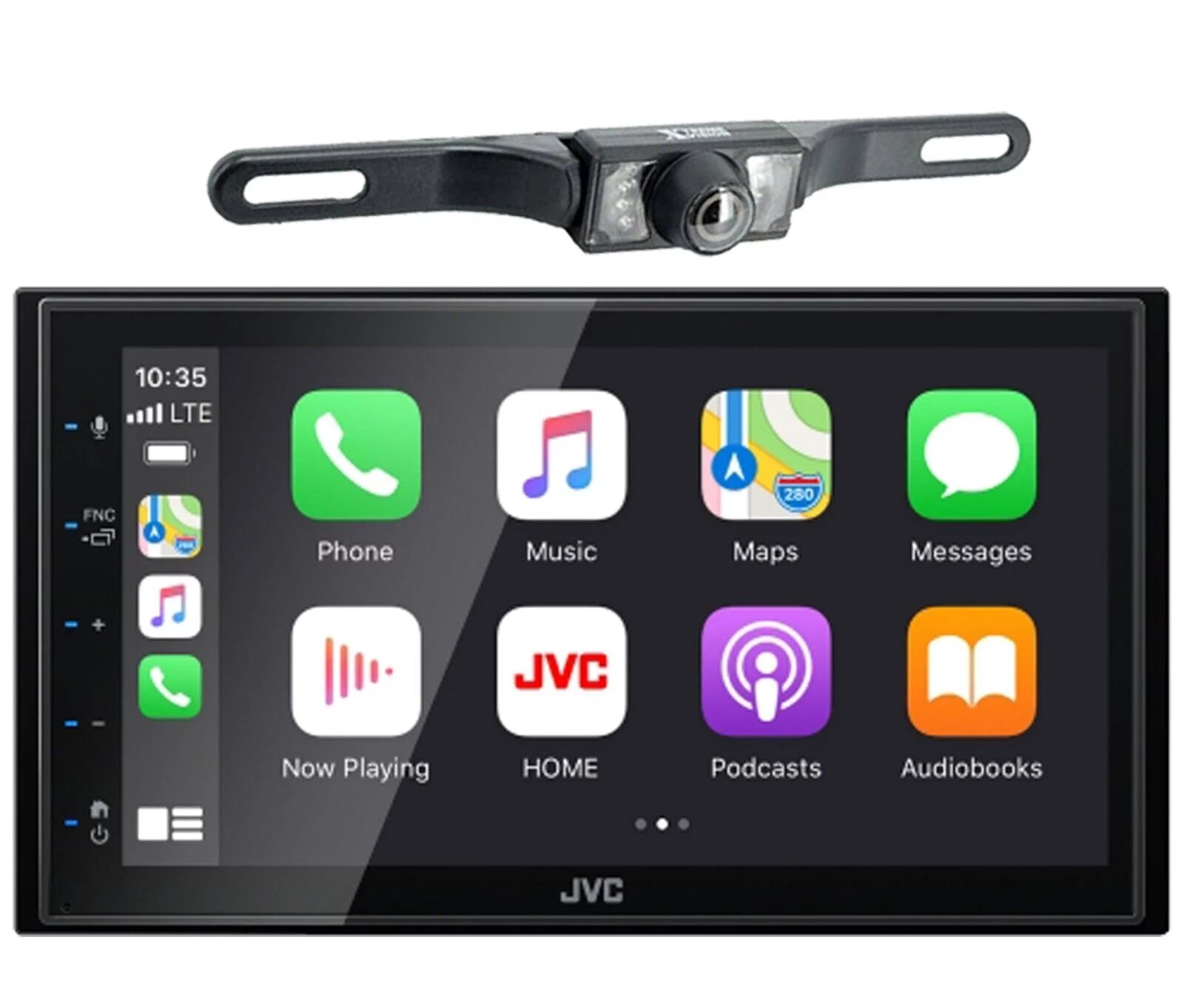 6.8" Bluetooth Digital Media Car Receiver with Backup Cam J638916
