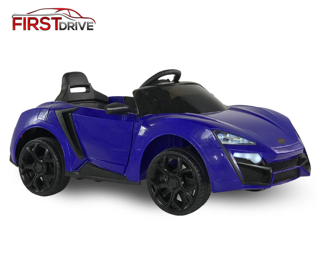 Blue 12V Electric Ride on Car with Remote B27585