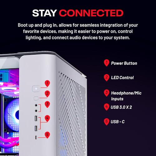 Desktop PC, Ryzen 7 7700 3.8 GHz, AMD RX 9070XT 16GB, 2TB Gen4 NVMe SSD, 32GB DDR5 RAM 6000 RGB, 850W Gold PSU, Wi-Fi, Win 11 P318936