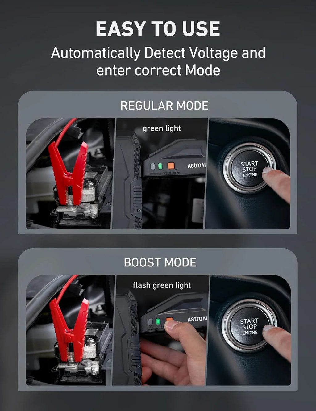 1500A Portable Car Jump Starter B89815