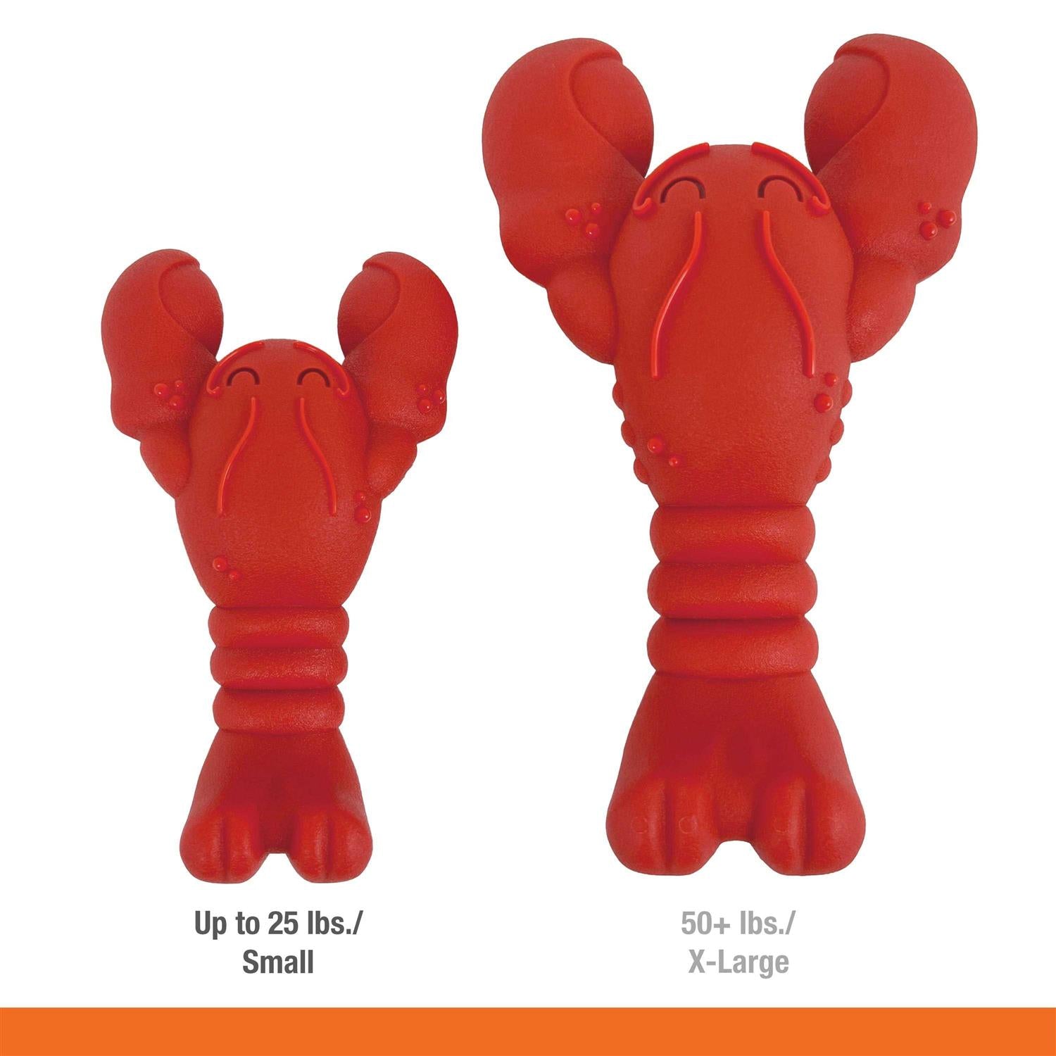 Power Chew Lobster Dog Toy Filet Mignon T456