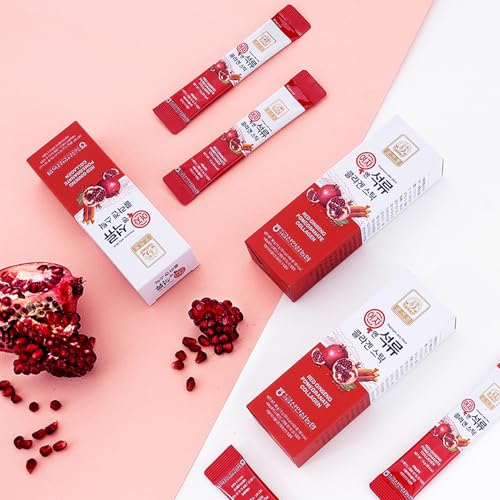 Pomegranate Collagen Jelly Stick 5.1oz 30 Count (5 Pack) E9861