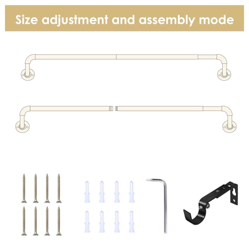 Black Curtain Rod B51808