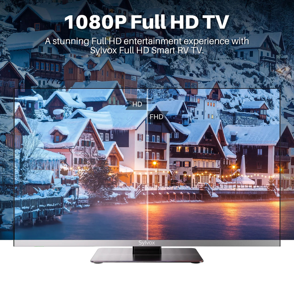 24 inch 12 Volt RV TV with Built-in DVD Player I13903