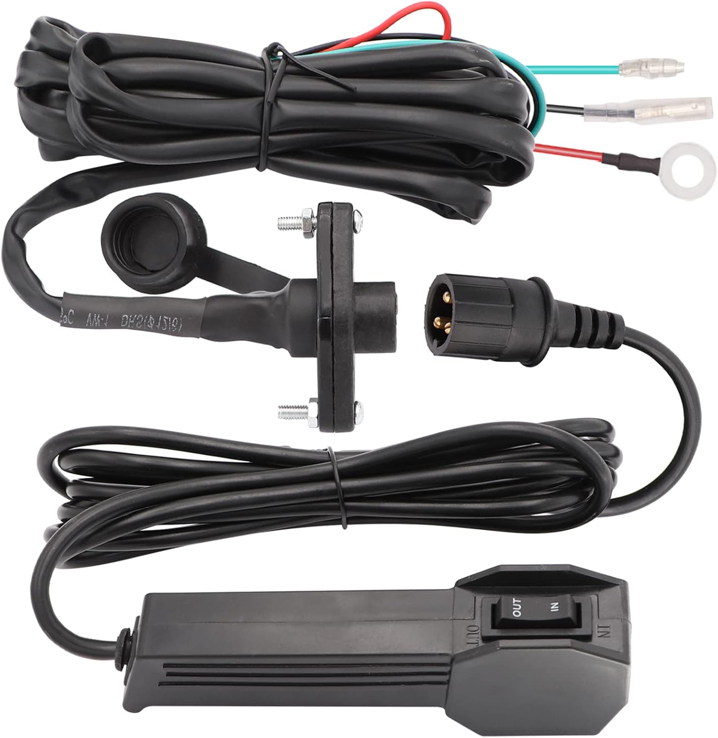 12V Corded Hand Controller Remote Control Kit for Winch B724