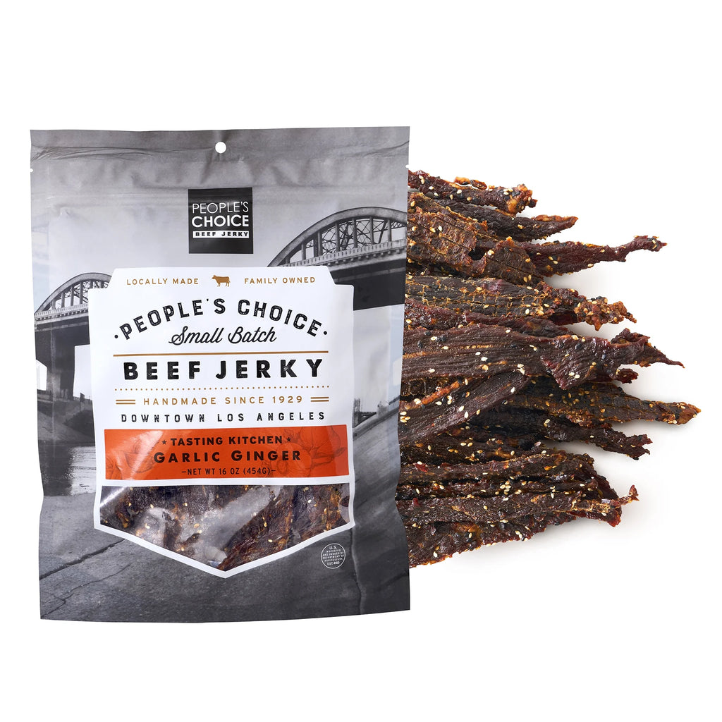 Garlic Ginger Beef Jerky 1 Pound D188