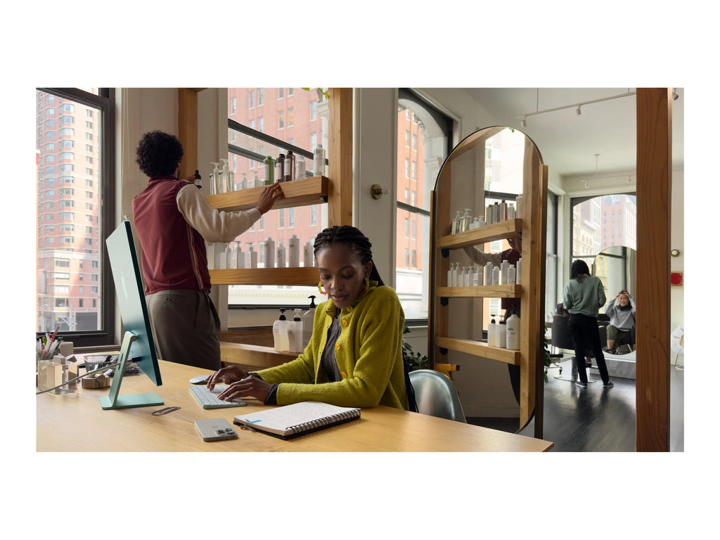 iMac with 4.5K Retina display - All-in-one - M3 - RAM 8 GB - SSD 256 GB - 8-core GPU - Wi-Fi 6E, Bluetooth 5.3 - macOS Sonoma 14.0 - LED 24" 4480 x 2520 (4.5K) G548