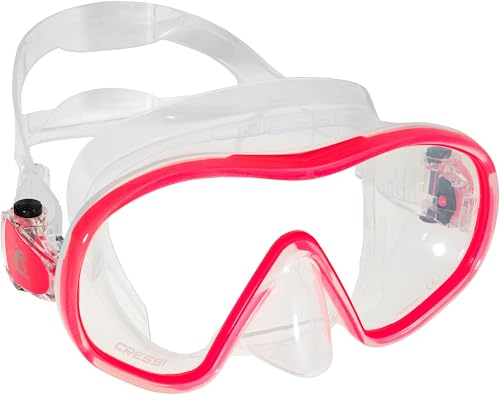 Single Lens Frameless Scuba Mask & Dry Snorkel X4512