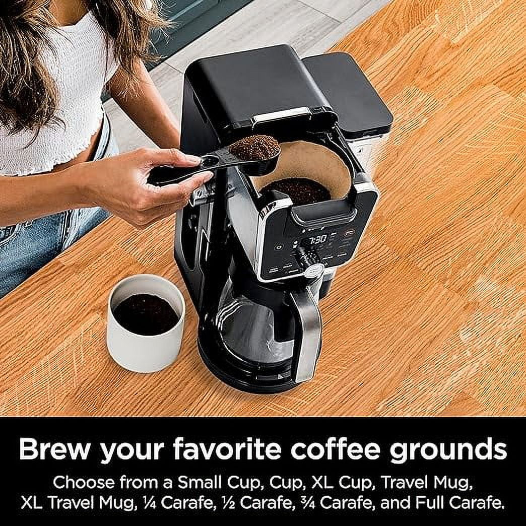 Open Box DualBrew System 12-Cup Coffee Maker 60-oz Black D1384