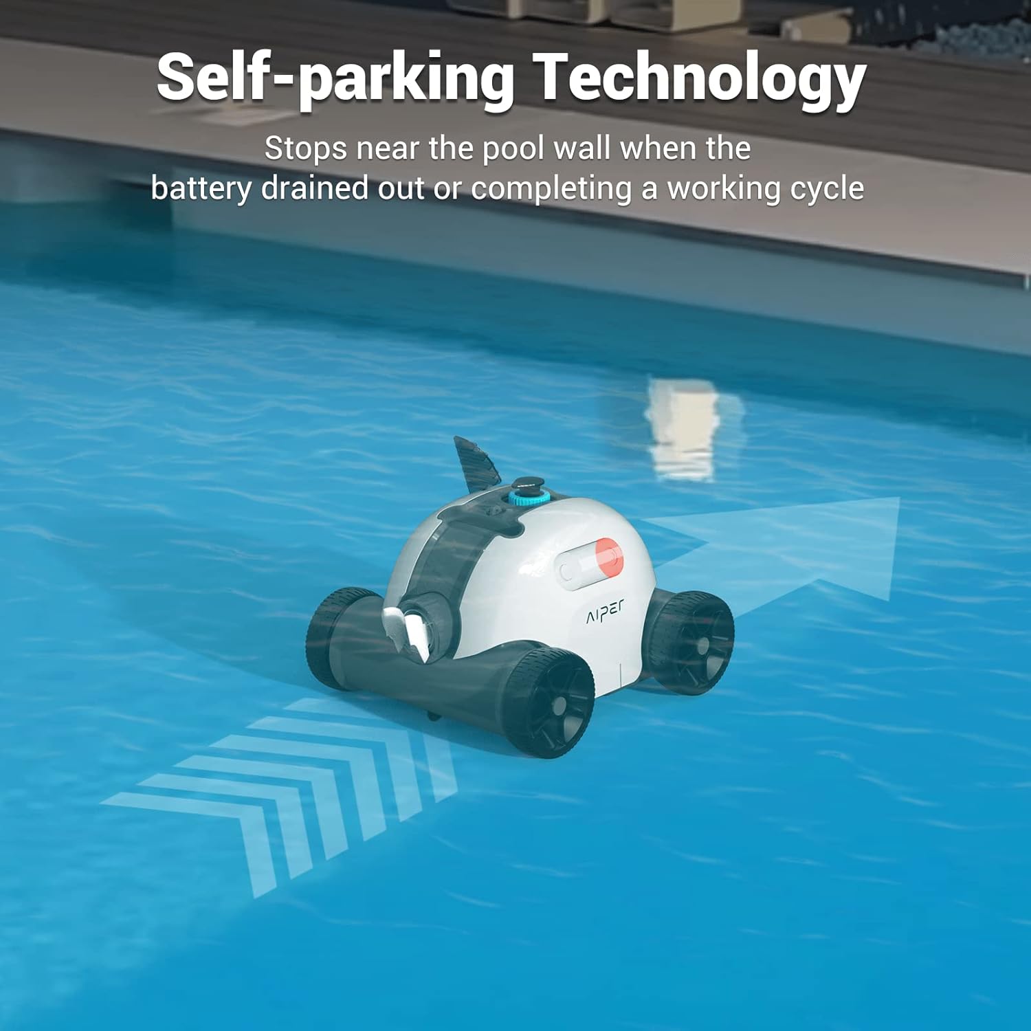 Cordless Robotic Pool Cleaner with Dual-Drive Motors K790