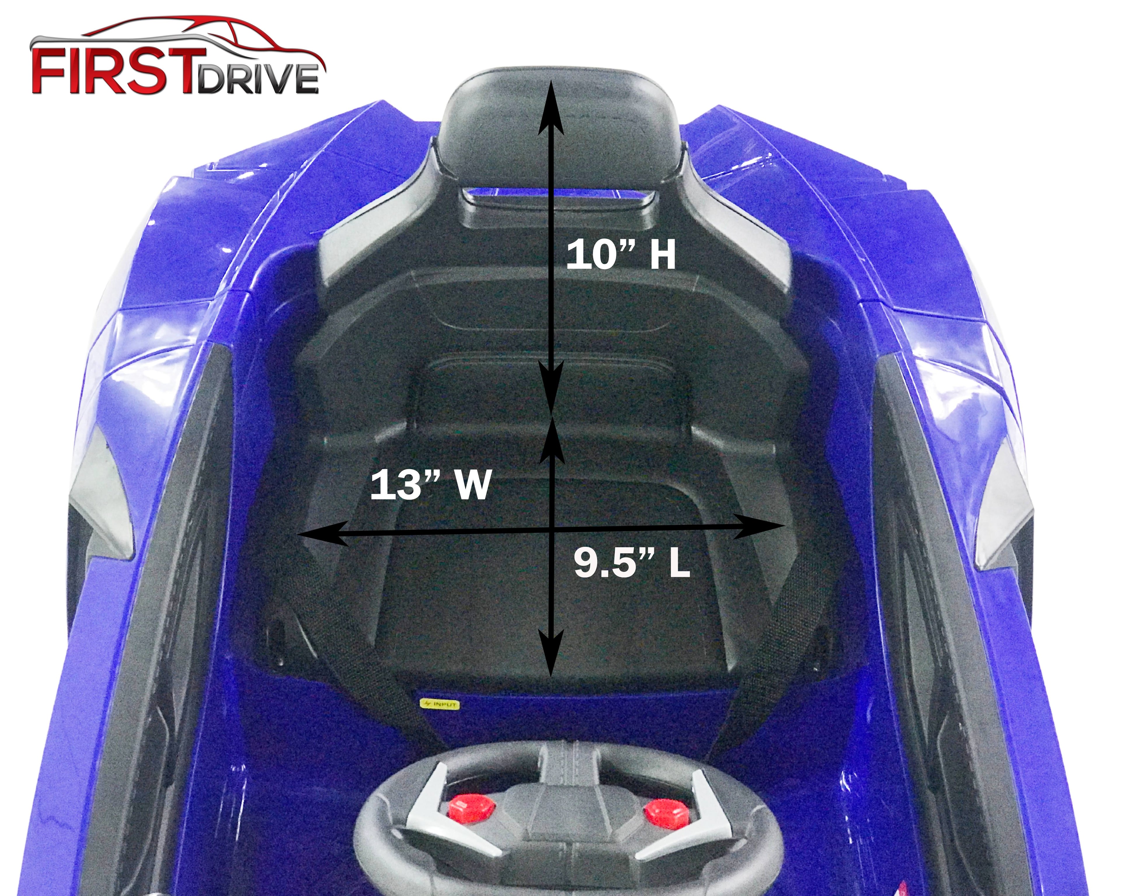 Blue 12V Electric Ride on Car with Remote B27585