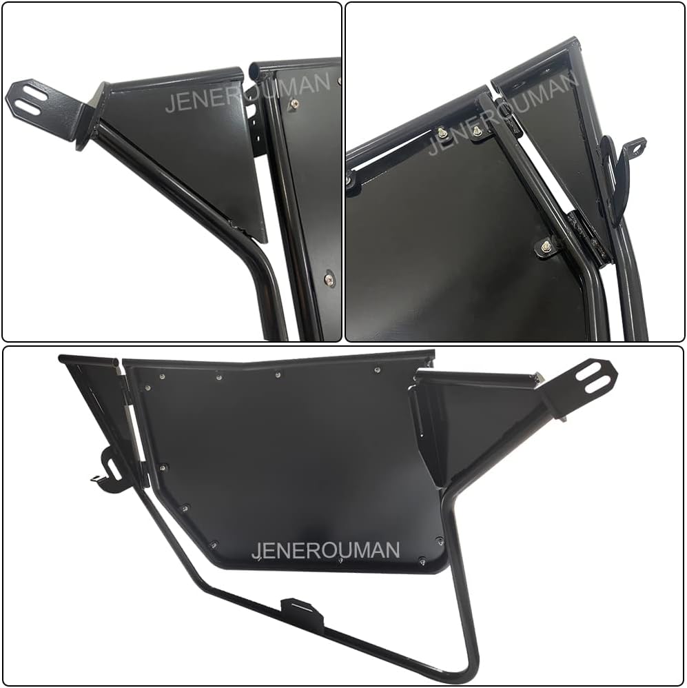 Black Aluminum Full Size Side Doors for UTV R7047
